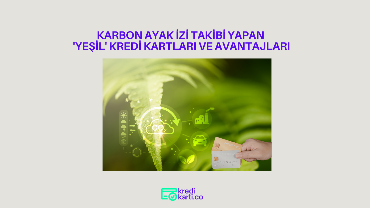 Karbon Ayak İzi Takibi Yapan ‘Yeşil’ Kredi Kartları ve Avantajları